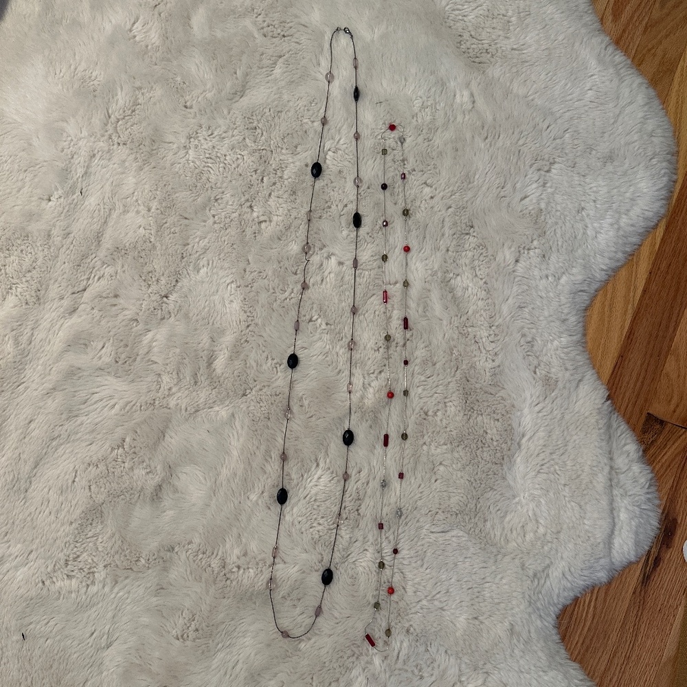 Bead necklaces